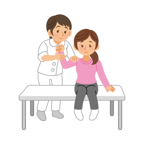 理学療法士によるリハビリテーション